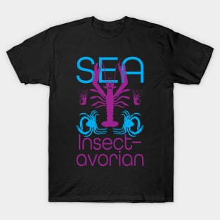 Sea Insectavorian Retro 80'd 90's Style T-Shirt